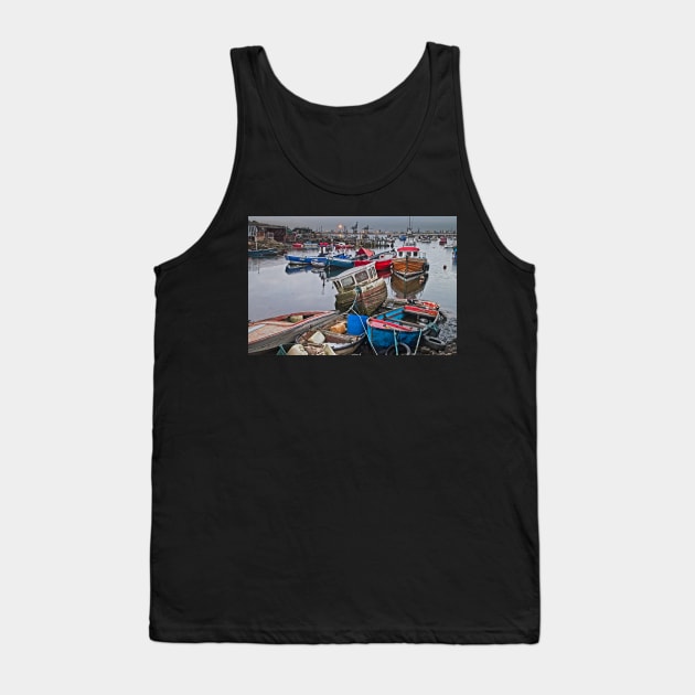 'Paddy's Hole' Boatyard on the River Tees Tank Top by MartynUK